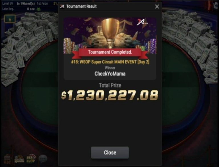 רפי אלהרר מנצח את טורניר ה- WSOPC אונליין באפליקצית הפוקר 7XL