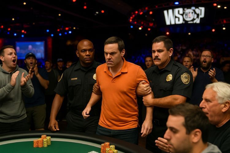 הרחקה של שחקן מהטורניר המרכזי ב WSOP