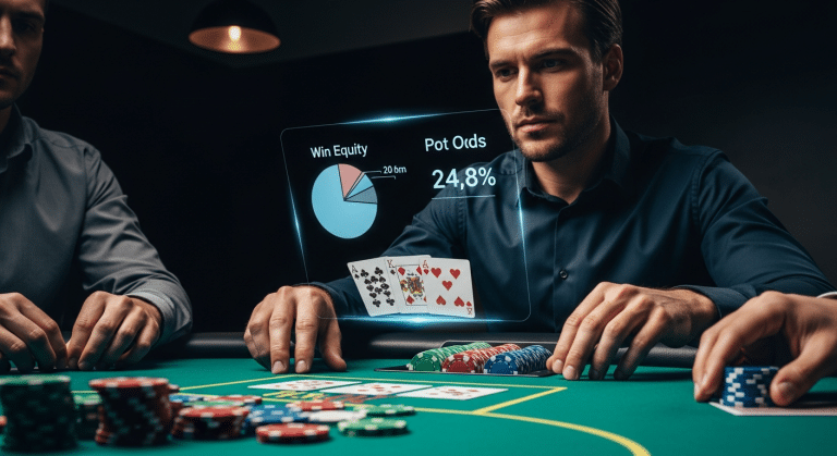 חישוב פוט אודס פוקר 2025: מתמטיקה בפוקר ו-Implied Odds לשחקן הרווחי