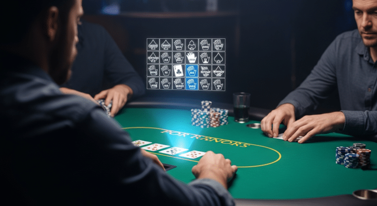 פוקר טווח ידיים, טווח פתיחה, טבלת ידיים פותחות – המדריך המלא