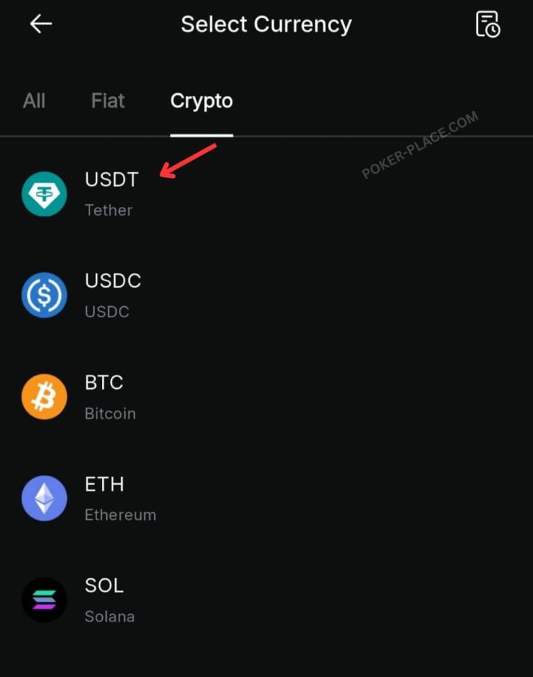 מטבע קריפטו USDT
